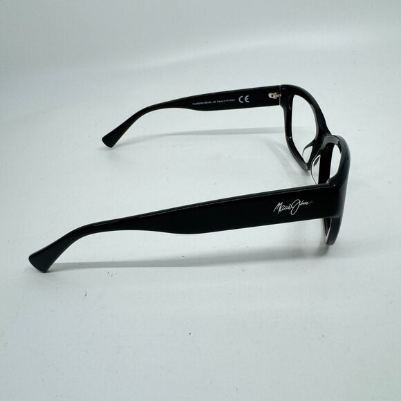Maui Jim MJ768-02 PLUMERIA Eyeglasses Frames Black Square 55-17-135 H11597 - Picture 4 of 8